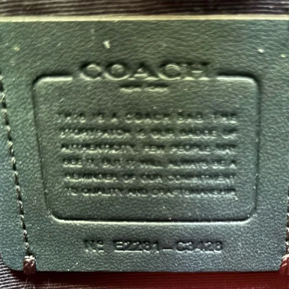 Coach Rowan Satchel Multi Kelly Colorblock (C3428) - Picture 7 of 8